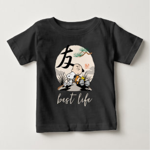 Camiseta Snoopy, Charlie Brown e Woodstock - Amigo