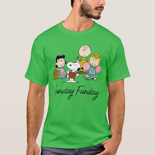 Camiseta Snoopy e Gang Play Futebol (Frente)