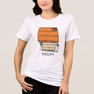 Camiseta Snoopy Halloween Spider Web Doghouse