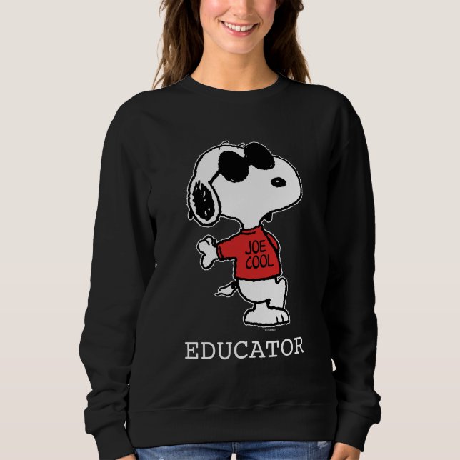 Camiseta Snoopy "Joe Cool" Teacher (Frente)