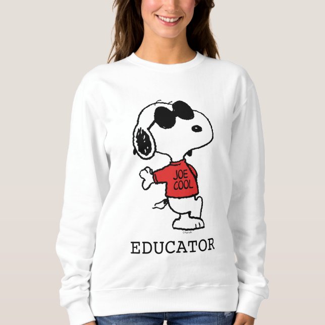 Camiseta Snoopy "Joe Cool" Teacher (Frente)