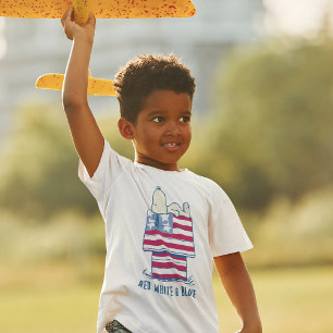 Camiseta Snoopy no dia 4 de julho da Dog House