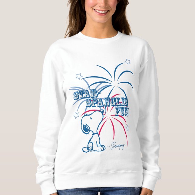 Camiseta Snoopy Star foi Divertida (Frente)