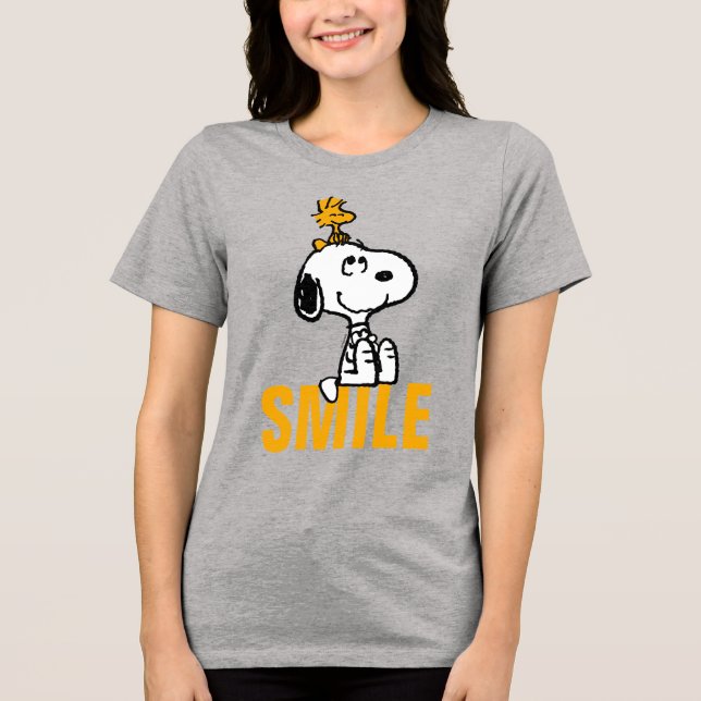 Camiseta Snoopy & Woodstock - Todos os sorrisos (Frente)