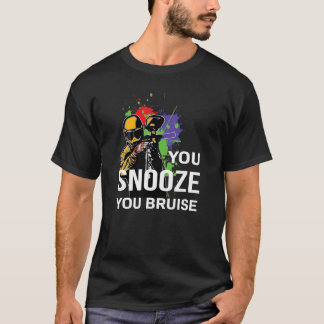 Camiseta Snooze Você Esnobe Paintball Incrível