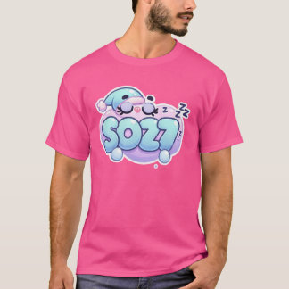 Camiseta SNOOZY - Logotipo Sonolento Sonolento e Bonito