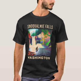 Camiseta Snoqualmie Cai Shirt Washington, Sasquatch