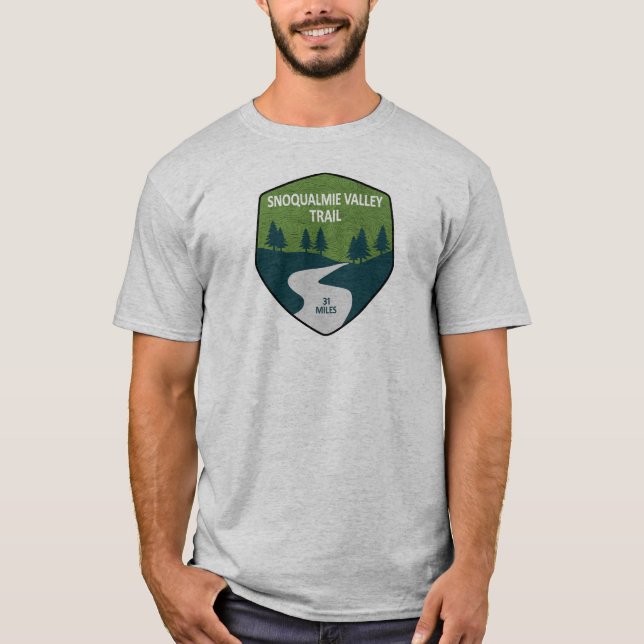 Camiseta Snoqualmie Valley Trail Washington (Frente)