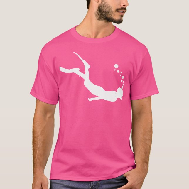 Camiseta Snorkeler Diving (Frente)
