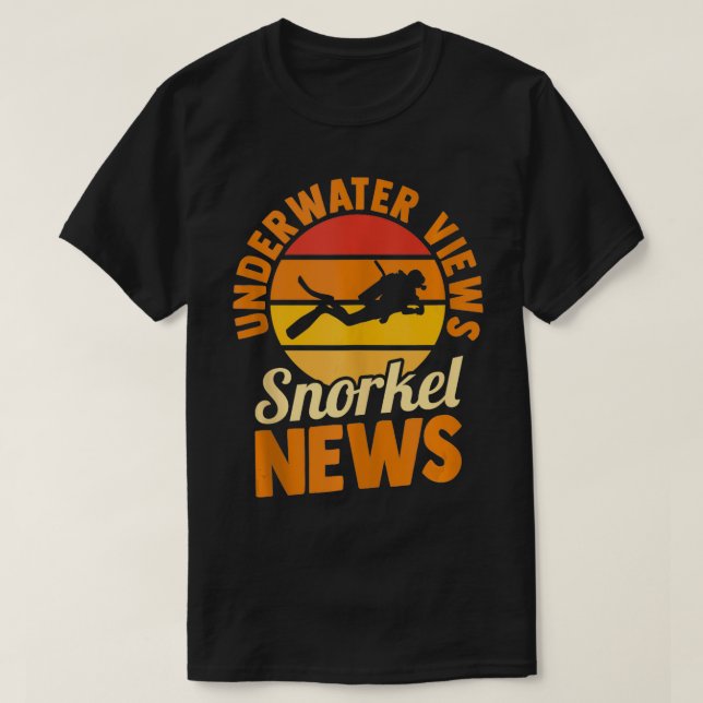 Camiseta Snorkeling Scuba Diving 9 (Frente do Design)