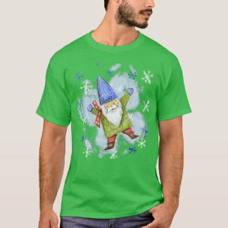 Camiseta Snow Angel Gnomo