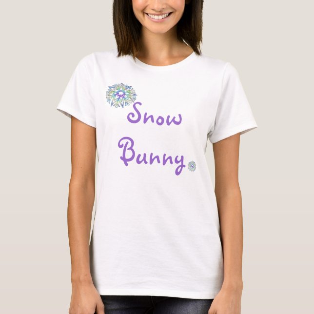 Camiseta Snow Bunny (Frente)