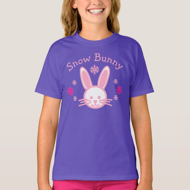 Camiseta Snow Bunny (Frente)
