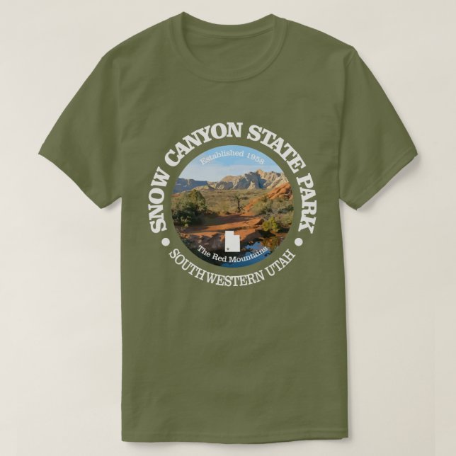 Camiseta Snow Canyon SP (Frente do Design)