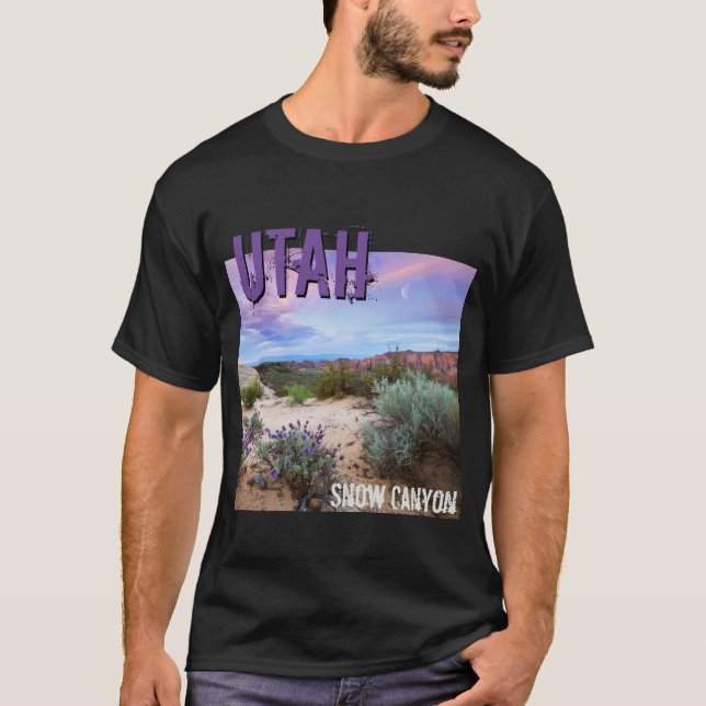 Camiseta Snow Canyon Utah (Frente)