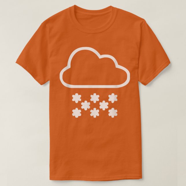 Camiseta Snow Cloud  (Frente do Design)