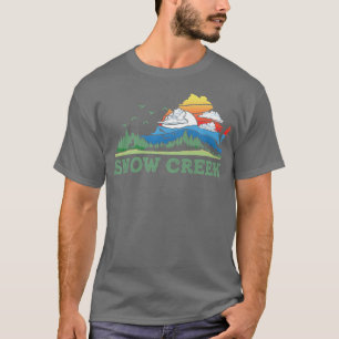 Camiseta Snow Creek, Virginia Franklin County Nature & Outd
