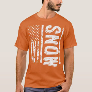 Camiseta Snow Last Name Funny Surname Team Snow Family