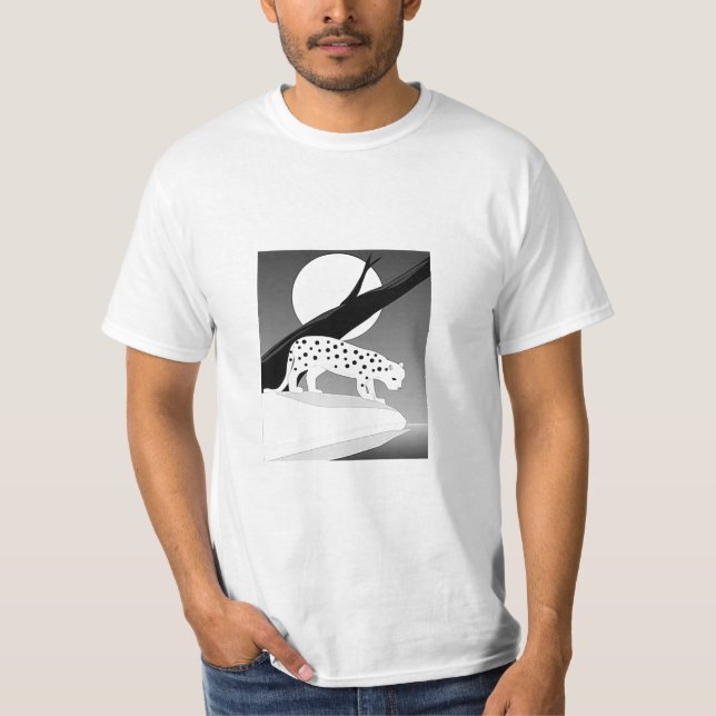 Camiseta Snow Lepard (Frente)