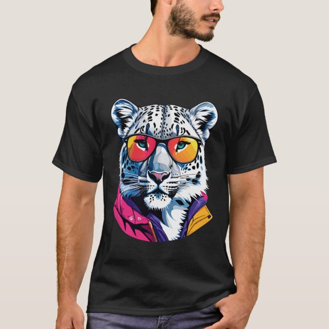 Camiseta Snow Lepard (Frente)