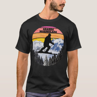 Camiseta Snow Ski Arabba Marmolada Skiplings Fields Itália