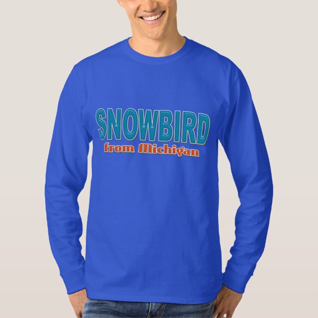 Camiseta Snowbird de Michigan (Frente)