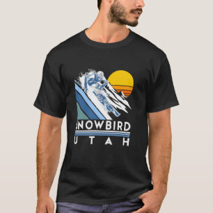 Camiseta Snowbird Utah Retro Ski