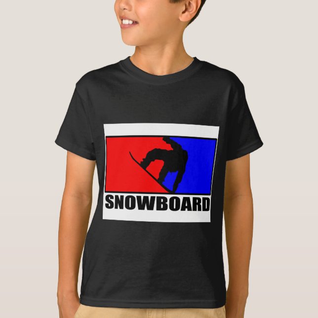 Camiseta snowboard (Frente)