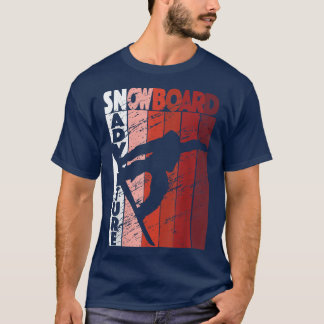 Camiseta Snowboard Adventure Retro Snowboard