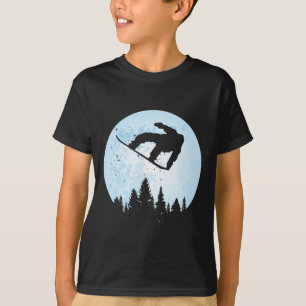 Camiseta Snowboard Bigfoot Esqui Sasquatch Divertido Esquia