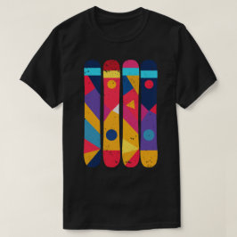 Camiseta Snowboard Colorfull
