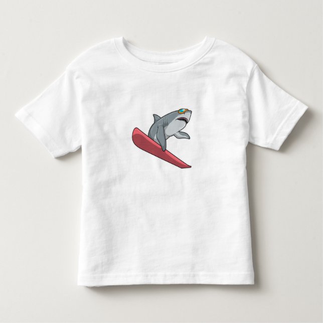 Camiseta Snowboard de Shark (Frente)