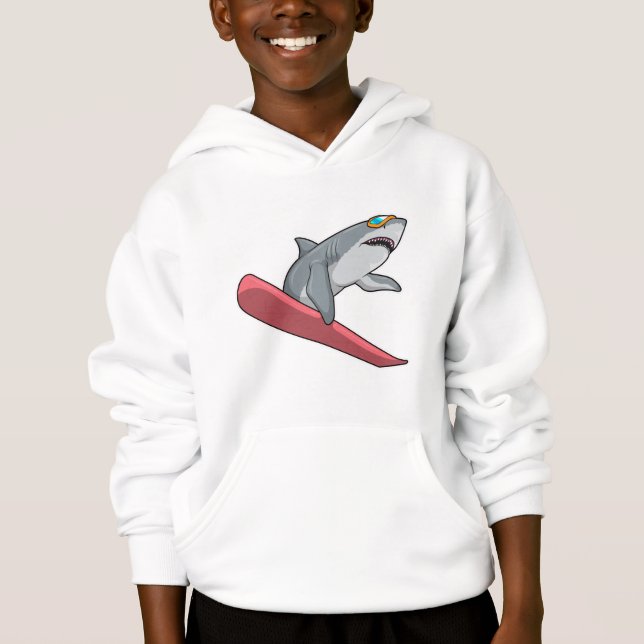 Camiseta Snowboard de Shark (Frente)