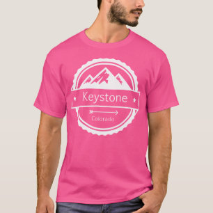 Camiseta Snowboard E Hiking De Esqui - Keystone Colorado