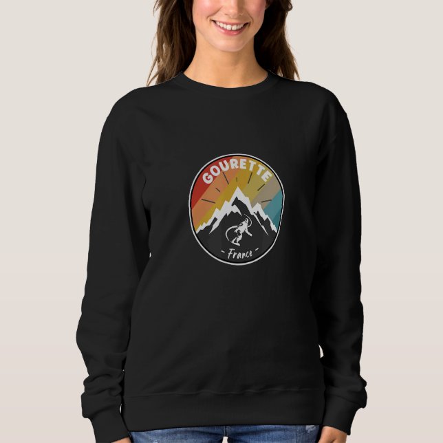 Camiseta Snowboard Em Gourette França (Frente)