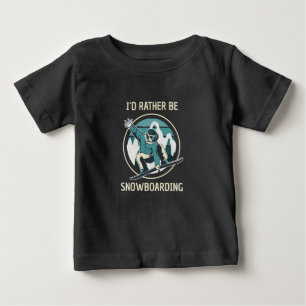 Camiseta Snowboard - Eu Preferencialmente Snowboard