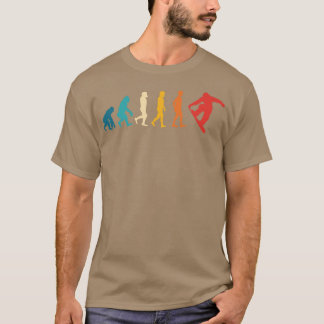 Camiseta Snowboard Evolution Snowboarder Snowboard Winte