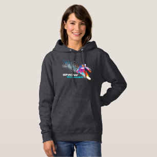 Camiseta Snowboard   Hoodie, de uso feminino