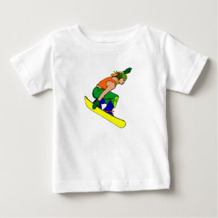 Camiseta Snowboard incondicional galão