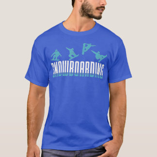 Camiseta Snowboard Men Snowboard Snowboard Snowboarders inc