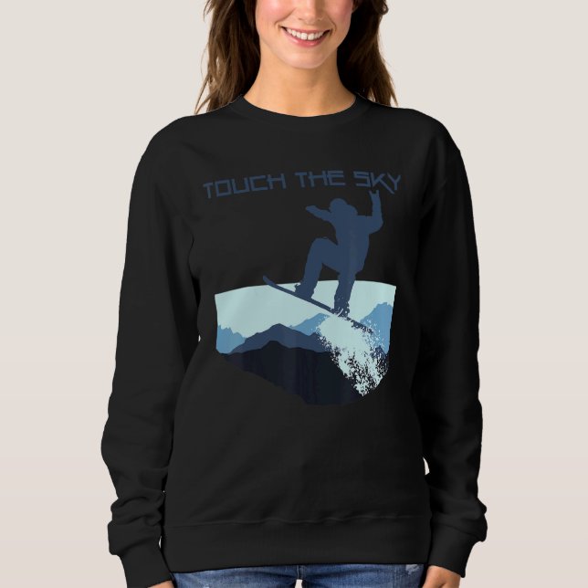 Camiseta Snowboard Mountain Snowboard Touch Estilo Livre Th (Frente)