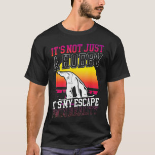 Camiseta Snowboard Não É Apenas Um Hobby A Escapar Do Ver