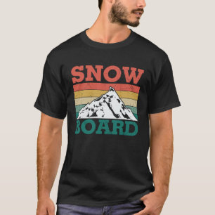 Camiseta Snowboard Retro Snowboard Vacing Skiing Snowb
