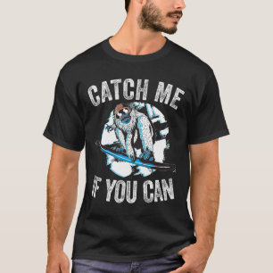 Camiseta Snowboard Shirt Engraçado Yeti Snowboard Sa