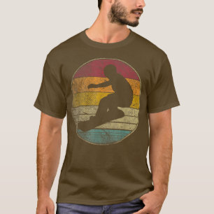 Camiseta Snowboard Ski Vintage Retro 70s 80s 90s Gift Love