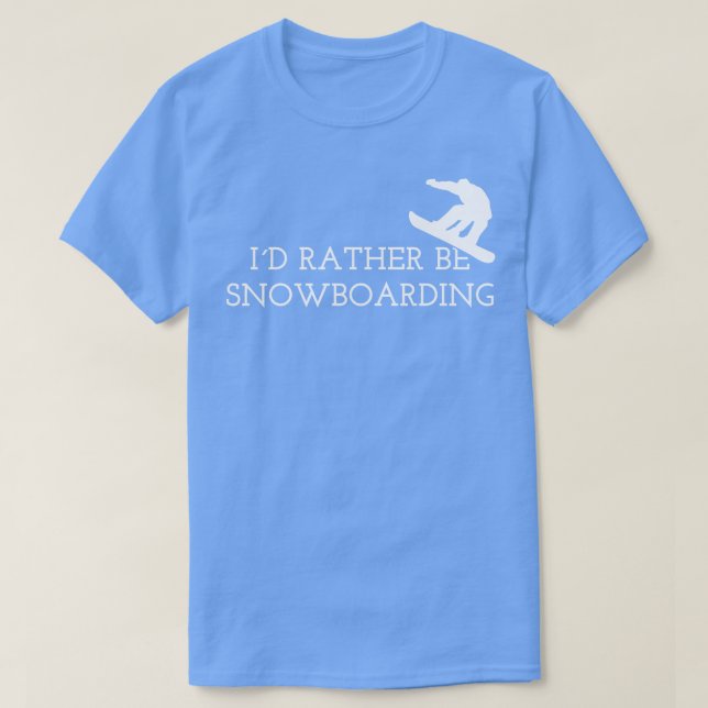 Camiseta Snowboard Snowboard 2 (Frente do Design)