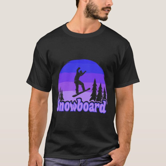 Camiseta Snowboard Snowboard Snowboard 1 (Frente)