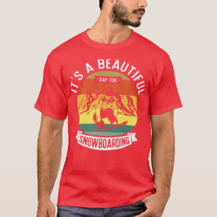 Camiseta Snowboard Snowboarder Snow Winter Sport Gelo
