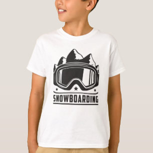 Camiseta Snowboard Snowboarder Snowboard Snowboard Sift Ide