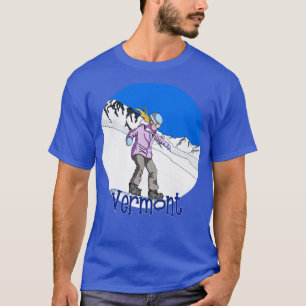 Camiseta Snowboard Vermont